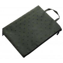 Office Paper Bags Anti-bag A4 Zipper Bag Waterproof Paper Bags ArmyGreen