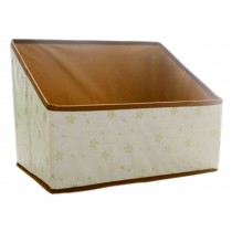 Multipurpose Folding Storage Box for Office/Desk Organiser/Bookend, Floral C