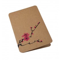 3 Pcs Chinese Style Creative Plum Flower Greeting Postcard  Card