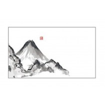 5 Pcs Chinese Style Classical Ink Postcard Greeting Card
