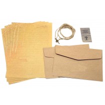 Set Of 2 Retro Stationery Creative Stationery Letterheads Envelopes Suit