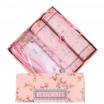 Romantic Love Letter Stationery Envelopes Suit Vintage Letter Paper Pink