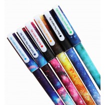 12pcs Pretty Color Gel Ink Pens Marker Pen Highlighters Stationery Stars