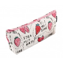 [Strawberry] Creative Fruit Pencil Holder Pen Pouch Stationery Bag