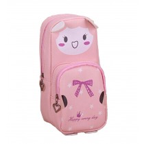 [Pink] Pretty Sheep Pencil Holder Pen Pouch Stationery Bag
