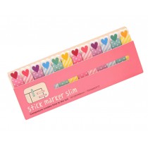 Set of 4 Cute Useful Sticky Notes Memo Pad Note Pads Marker Pads Heart