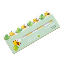Set of 4 Cute Useful Sticky Notes Memo Pad Note Pads Marker Pads Bee