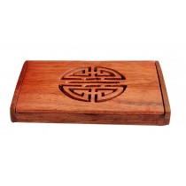 Chinese Style Wooden Card Holder