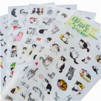 12 Sheets DIY Decor Stickers Set for Diary Book Photo Album,Random Style