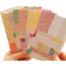 32 Sheets Children's Diy Diary Stickers Floral Sticker Adornment Labeling