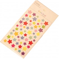 6 Sheets Diy Waterproof Diary Stickers Children Stickers Pupils Stickers Star