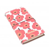 Lovely Creative Notebook Diary Business Notebook Travel Note Red Flowers