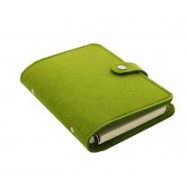 Felt Detachable Notebook Portable Notebook Creative Notebook [Green]