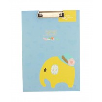Set of 2  Arts File Folder Writing ClipBoard Clipboards For Sale(Blue Elephant)
