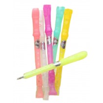 Set Of 12 Clarinet Children's Learning Supplies Ball Point Pen Random Color