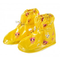 Practical Waterproof Shoe Covers Kid's Rain Shoe Covers Protector, Yellow