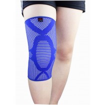 Sports Kneepads Elastic Knee Braces Sleeve Knee Support, M, 1 pcs, Blue