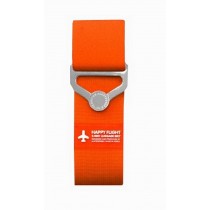 Useful Luggage Strap Superior Strength Non Slip Travel Belt Slap Strap [Orange]