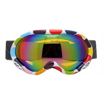 Adult's Ski Goggles Sports Mountaineering Anti-fog Goggles Lovers Snow Goggle C