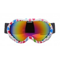 Adult's Ski Goggles Sports Mountaineering Anti-fog Goggles Lovers Snow Goggle E