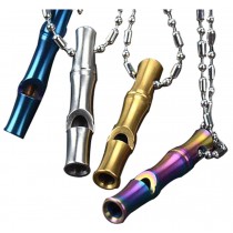 Set Of 1 Child Single Tube Whistle High-frequency Whistle Random Color