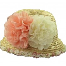 Stylish Women Summer Straw Hat Beach Hat Sun Hat Wide Brim Hat