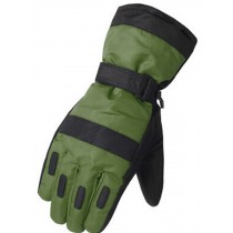 Ski Gloves Outdoor Warm Gloves Fashion Sporting Gloves Cycling Gloves Army Green