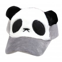 Lovely Kid's Thicken Hat Cap Baseball Hat Fashion Cap Panda Style Gray