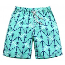 Men's Colorful Hook Printing Beach Shorts