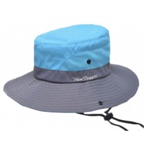 [Sky] Blue Fold-up Sun Hat Multifunctional Flap Cap Outdoor Research Cool Hat