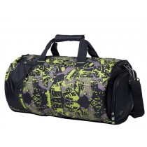 Fashion Sports Duffel Bag Gym Bag Sports Bag Travel Bag Camouflage Green