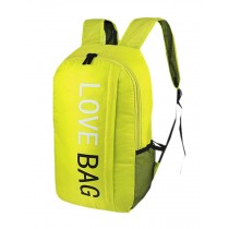 Cool Backpack Outdoor Sports Backpack Water Resistant Foldable Backpacks Yellow