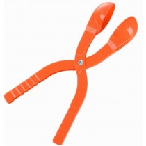 Funny Outdoor Kids Toys Snowball Clamp, Play Snowball Tools, Orange