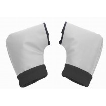 Thermal Gloves Windproof Motorcycle/Motorbike Gloves Fingerless Gloves,Offwhite