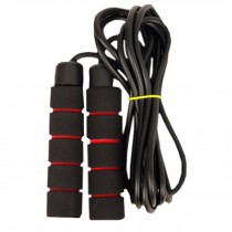 Sports Jump Rope Adjustable Jump Rope Workout Comfortable Handles Rope Red