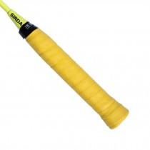 2 Pcs Non-Slip Overgrip for Tennis and Badminton Racket Bike Bar-Yellow