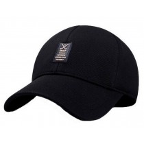 Fashionable Outdoor Baseball Caps Mens Hats Adjustable Cap, Black