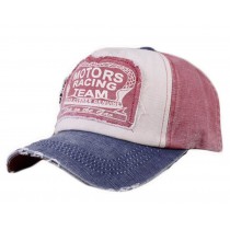 Vintage Style Adjustable Washed Denim Baseball Cap Sportive Casual Hat