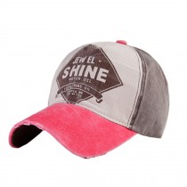 Adjustable Caps Baseball Hats Shine Pattern for Girls/ Women