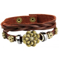 Adornment Bracelets Exquisite Wristbands Charm Bracelets [ Sunflower ]