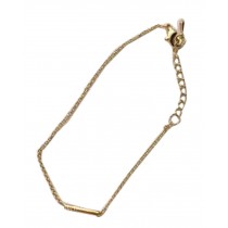 Charm Minimalist Metal Bangle Bracelet For Woman Simple Delicate Jewelry