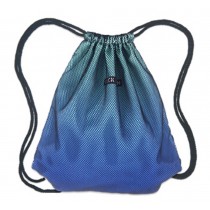 Gradient Mesh Sport Drawstring Backpack Travel Storage String Bag Custom Cheap