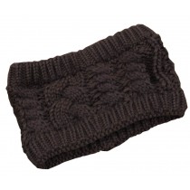 Fashion Knitted Hairband Wool Headbands Winter Sport Headwrap Coffee