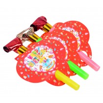 20 Pcs Child Birthday Party Blowers With Noise/Noisemakers(Color Random)