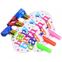 Set Of 20 Birthday Party Noisemakers For Kids Party Supplies(Color Random)