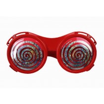 Funny Party Glasses Adorable Glasses Party Supply Dizzy Eye Red