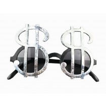 Funny Party Glasses Adorable Glasses Party Supply Attractive Dollar Silver
