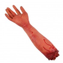 Halloween Scary Decorations Fake Bloody Body Parts Props [D]