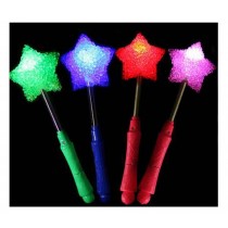Set of 4 Light Sticks, Light up Toys Glow Stick Party Favors, Stars [Multicolor]