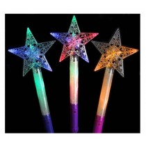 Set of 3 Light Sticks, for Party Supplies, Festivals, Stars [Random Color]